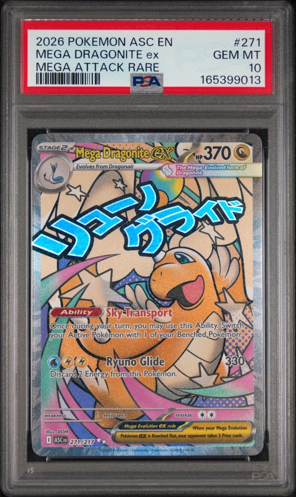 pokemon mega dragonite ex psa 10, Enlèvement ou Envoi