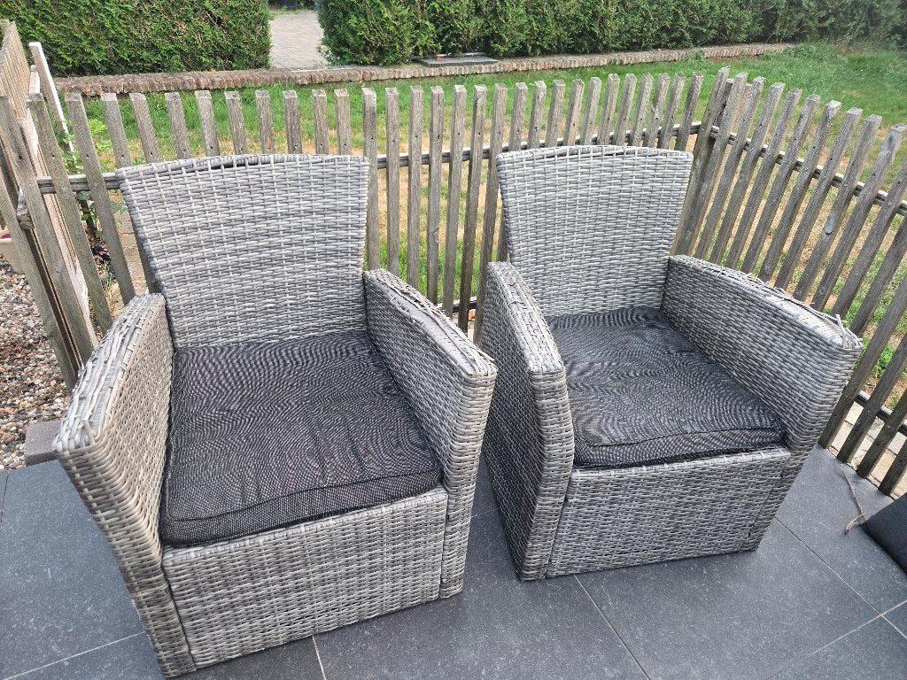 Lounge stoelen, Tuin en Terras, Ophalen, Gebruikt