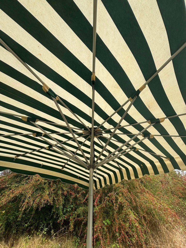 parasol de marché 3 X 3, Parasol sur pied, Enlèvement, Réglable, Utilisé