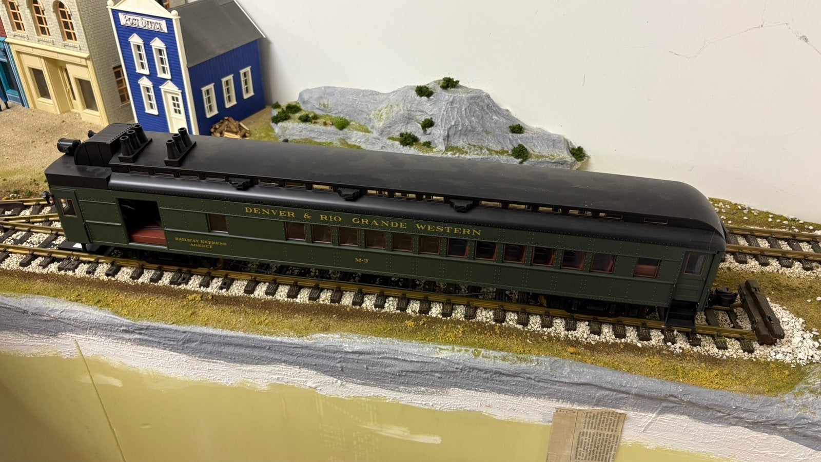 Wagon Denver & Rio Grande Western - Echelle G, Hobby en Vrije tijd, Modeltreinen | Overige schalen, Ophalen, Gelijkstroom, Wagon