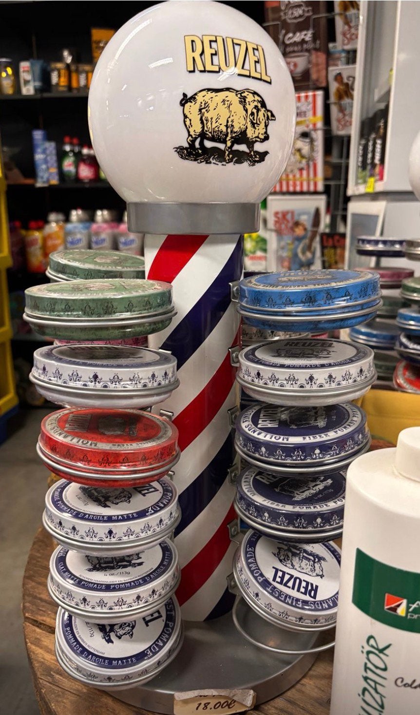 Présentoir de coiffeur Reuzel pour pommenades, Enlèvement