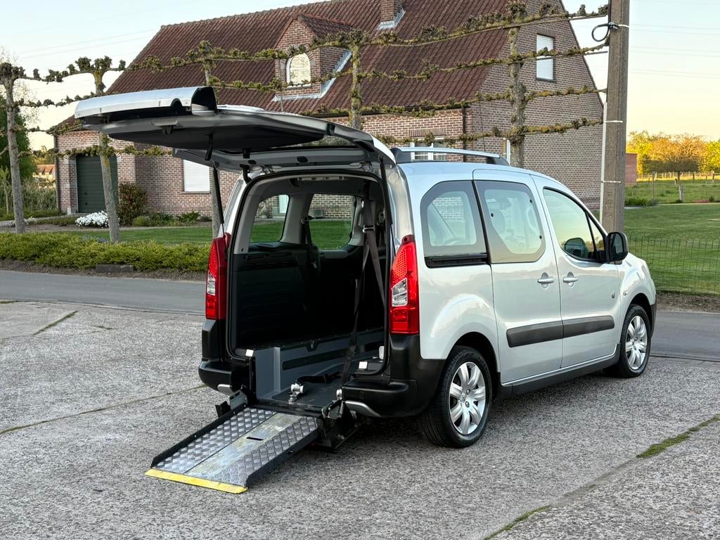 ♿️Peugeot Partner 1.6HDI Rolstoel Invalide Mindervalide TPMR, Euro 5, Monovolume, Electronic Stability Program (ESP), Bedrijf