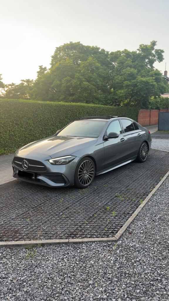 Pack Mercedes C180 AMG, Autos, Argent ou Gris, Achat, Euro 6, Entretenue par le concessionnaire