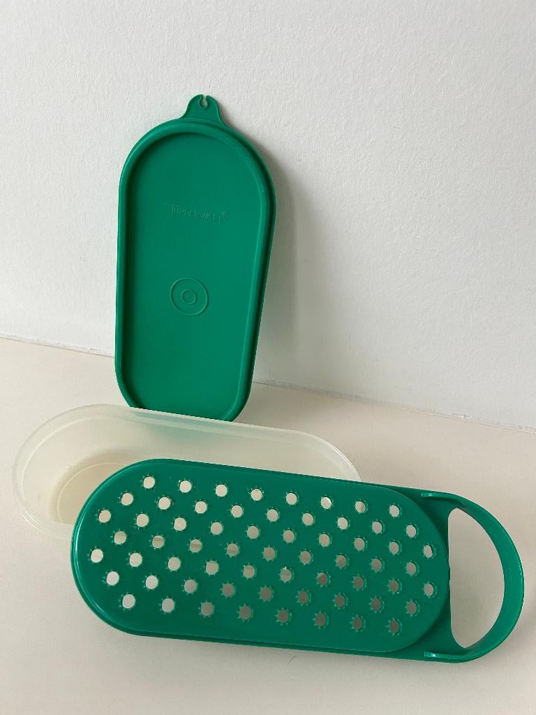 Tupperware - Rasp vintage, Huis en Inrichting, Keuken | Tupperware, Ophalen, Zo goed als nieuw, Groen