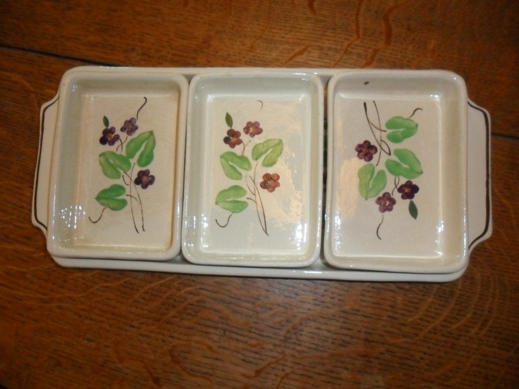 Plat apéritif Boch, Antiquités & Art, Enlèvement ou Envoi