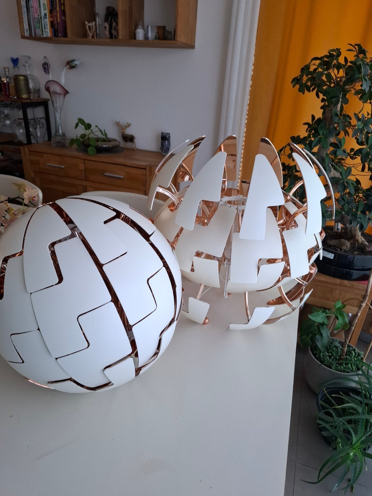 Ikea kroonluchters, Ophalen