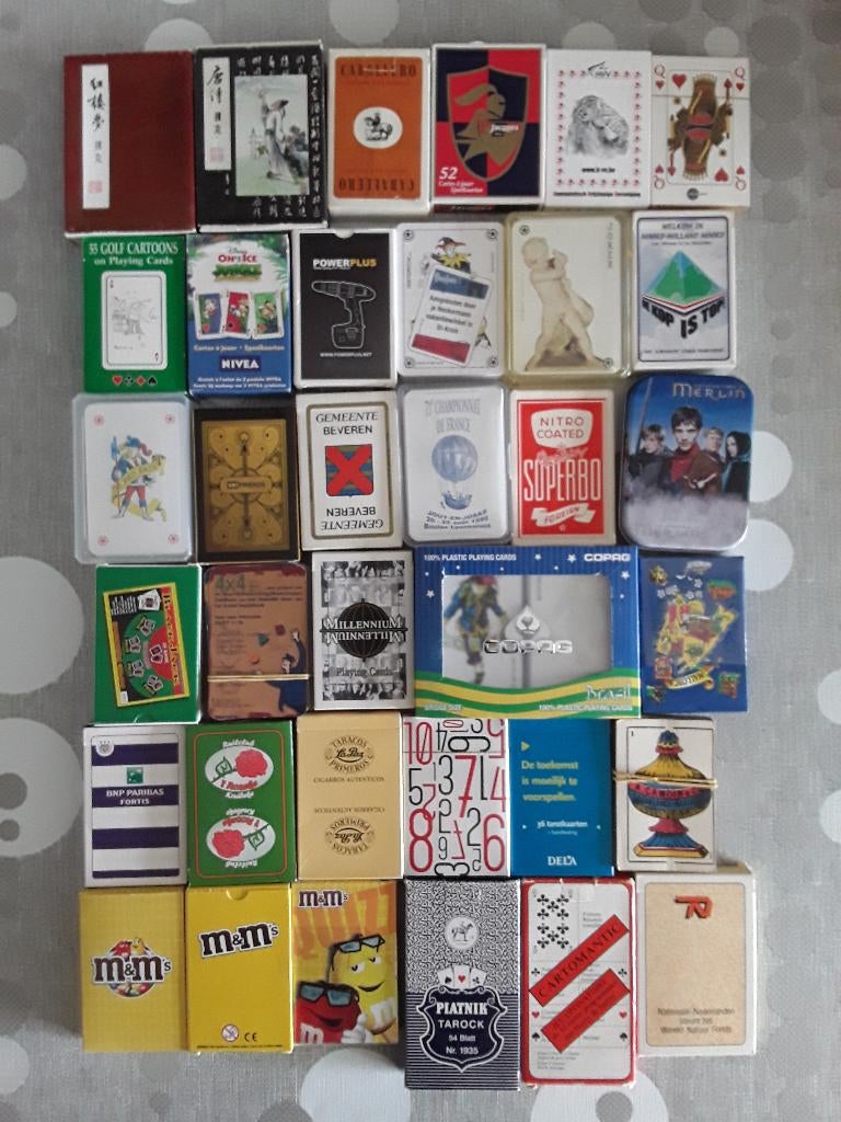 Speelkaarten Lot 4, Verzamelen, Speelkaarten, Jokers en Kwartetten, Zo goed als nieuw, Speelkaart(en), Ophalen of Verzenden