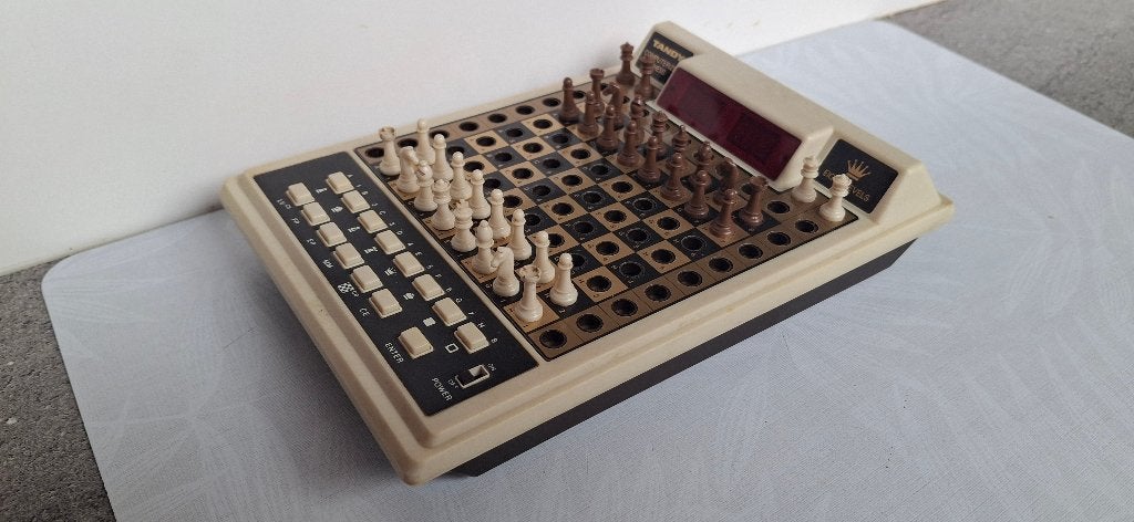 Tandy schaakcomputer, 1 speler, Ophalen, Gebruikt, Puzzel en Educatief