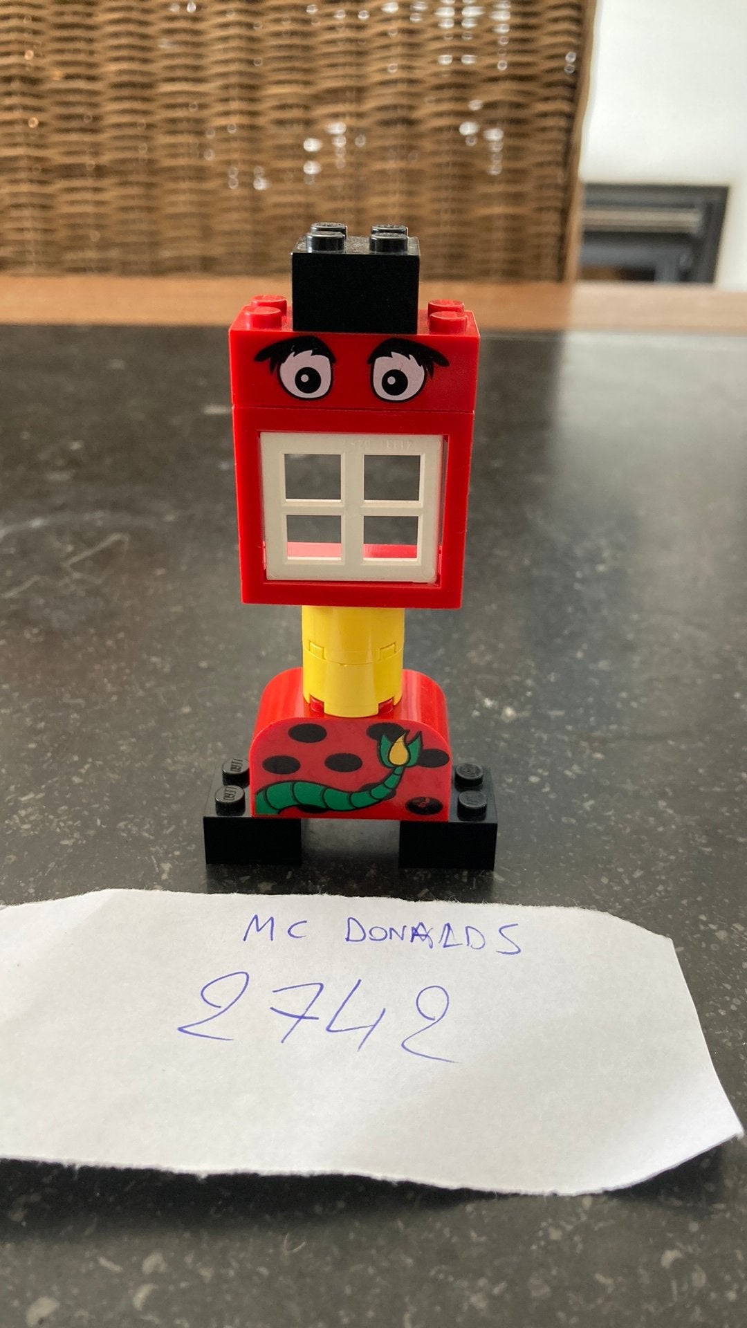 Lego Mc Donalds Loudspeaker, Ophalen of Verzenden, Zo goed als nieuw, Complete set, Lego