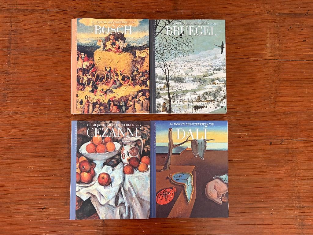 Lot 11 x De mooiste meesterwerken van, kunstklassiekers, Boeken, Ophalen of Verzenden, Zo goed als nieuw, Kunstbibliotheek Het Laatste Nieuws