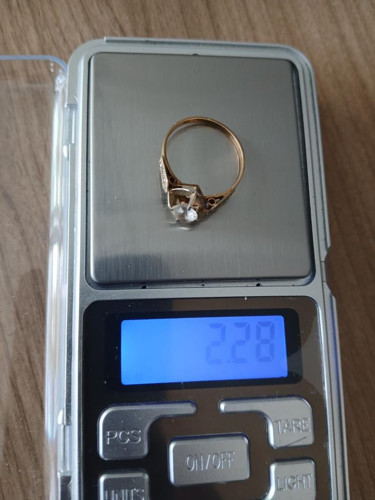 bague en or 18k, Ophalen of Verzenden