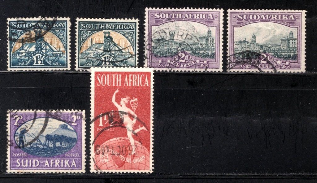 AFRIQUE DU SUD Année 1941-1949 timbrée, Timbres & Monnaies, Timbres | Afrique, Envoi, Afrique du Sud, Affranchi