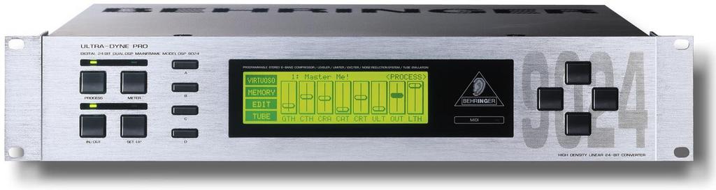 Behringer ultra dyne pro 9024 dsp, TV, Hi-fi & Vidéo, Appareils professionnels, Enlèvement, Comme neuf