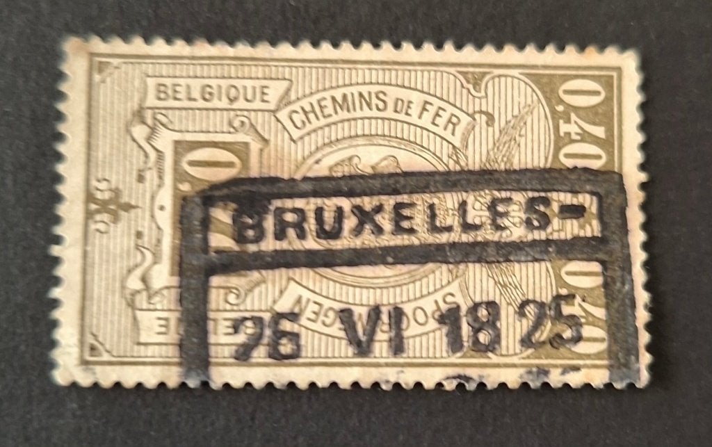 Postzegel België OBP TR 140, Postzegels en Munten, Ophalen of Verzenden, Gestempeld, Treinen, Gestempeld