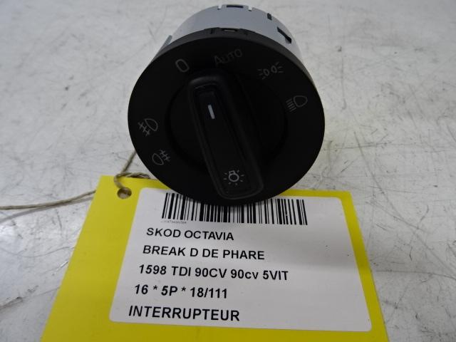 COMMUTATEUR Skoda Octavia Combi (5EAC) (5E0941431D), Autos : Pièces & Accessoires, Utilisé, Skoda