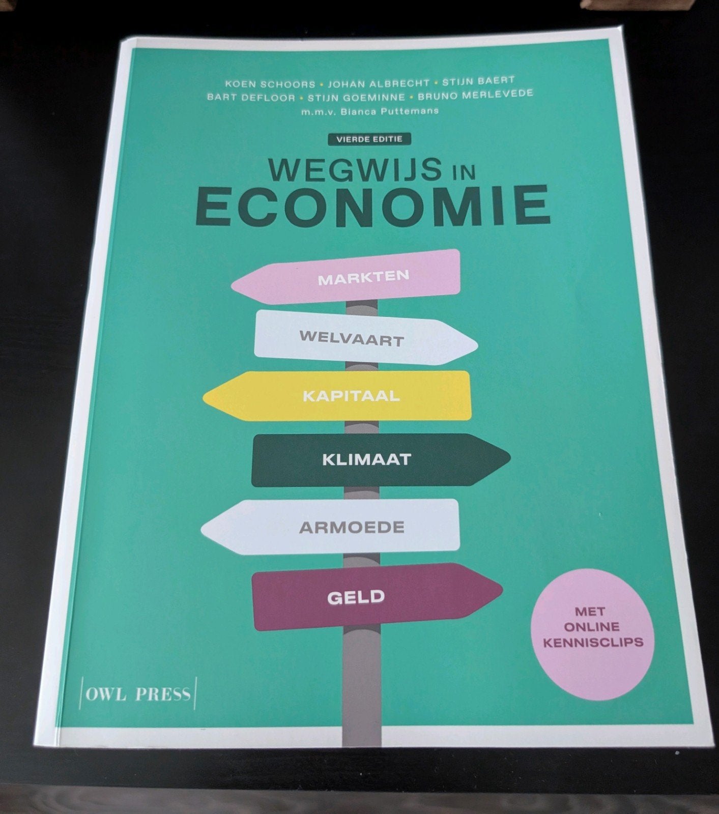 Koen Schoors - Wegwijs in economie, Boeken, Ophalen, Zo goed als nieuw, Koen Schoors; Johan Albrecht; Stijn Baert; Bart Defloor; Stij...