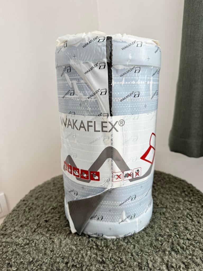 WAKAFLEX loodvervanger 28 cm loodkleur - rol 5M, Doe-het-zelf en Bouw, Dakpannen en Dakbedekking, Ophalen, Nieuw