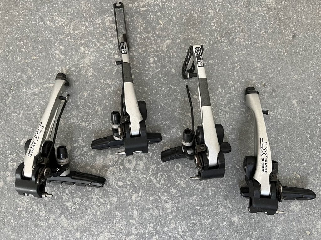 Originele shimano Deore XT v-brake set, Fietsen en Brommers, Ophalen of Verzenden, Nieuw