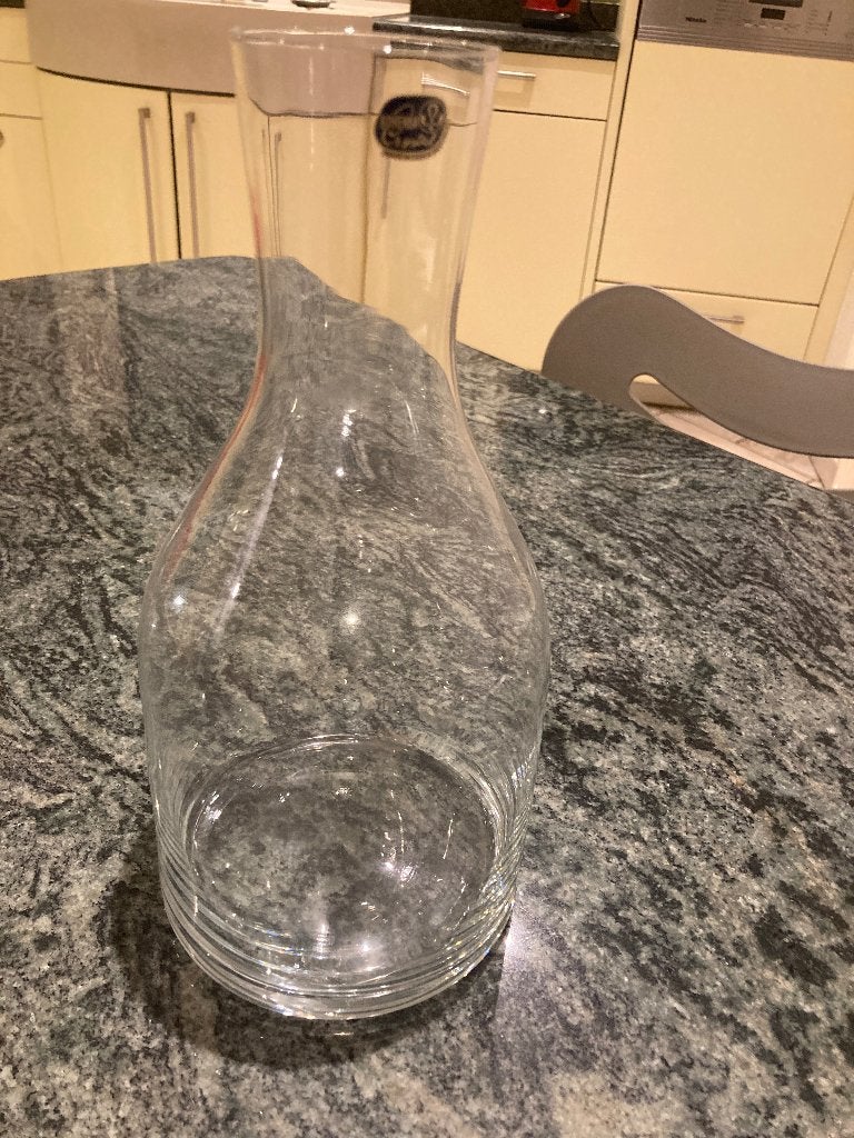 Carafe en cristal de Bohême, Enlèvement ou Envoi