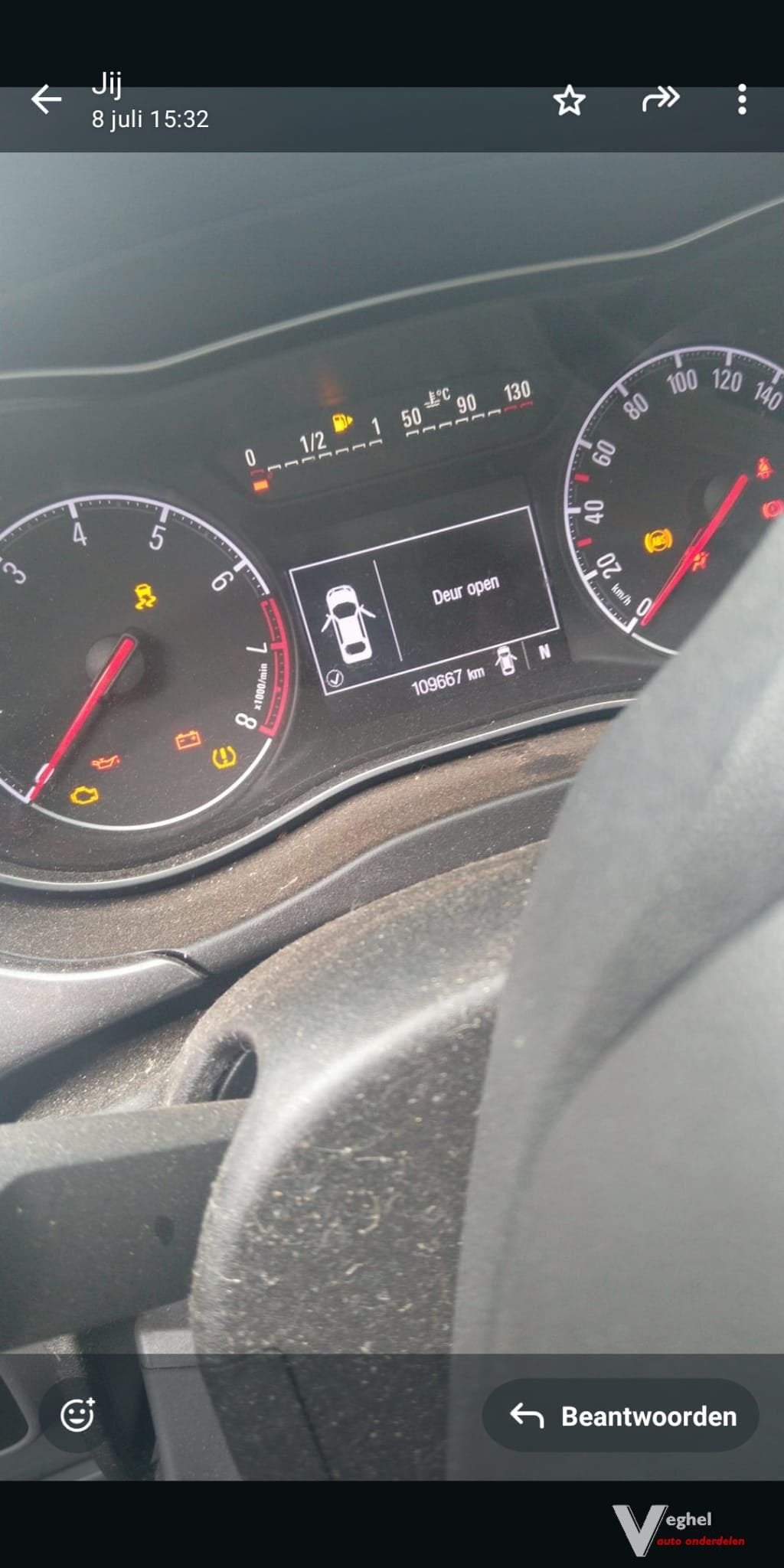 Opel Corsa E 5 drs 1.4B Automaat 2500145 2015   Kaal Motorbl, Auto-onderdelen, Ophalen, Gebruikt, -, -