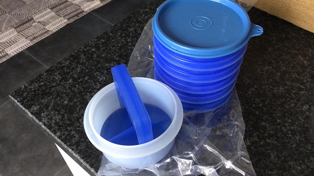 Hamburger pers tupperware, Huis en Inrichting, Ophalen of Verzenden, Nieuw