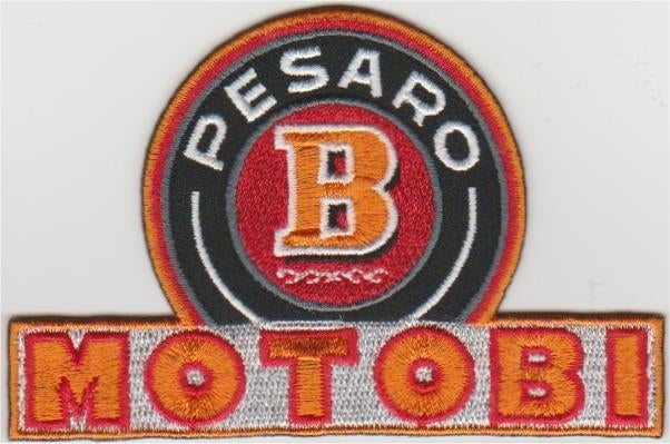 Pesaro Motobi stoffen opstrijk patch embleem, Motoren, Verzenden, Nieuw