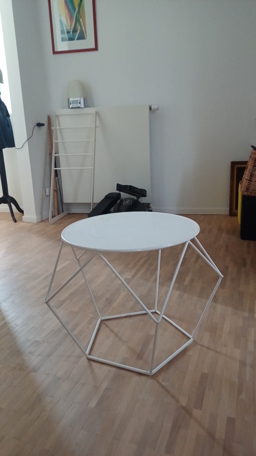 witte tafel, Huis en Inrichting, Tafels | Bijzettafels, Ophalen