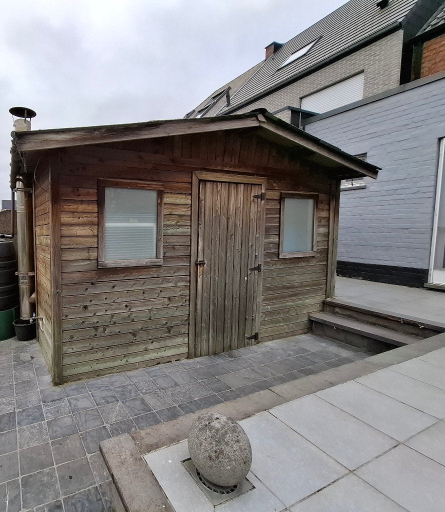 Blokhut tuinhuis, Ophalen, Hout, Blokhut