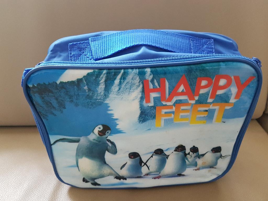 Schooltasje Happy Feet voor kinderen, Diversen, Schoolbenodigdheden, Ophalen, Nieuw
