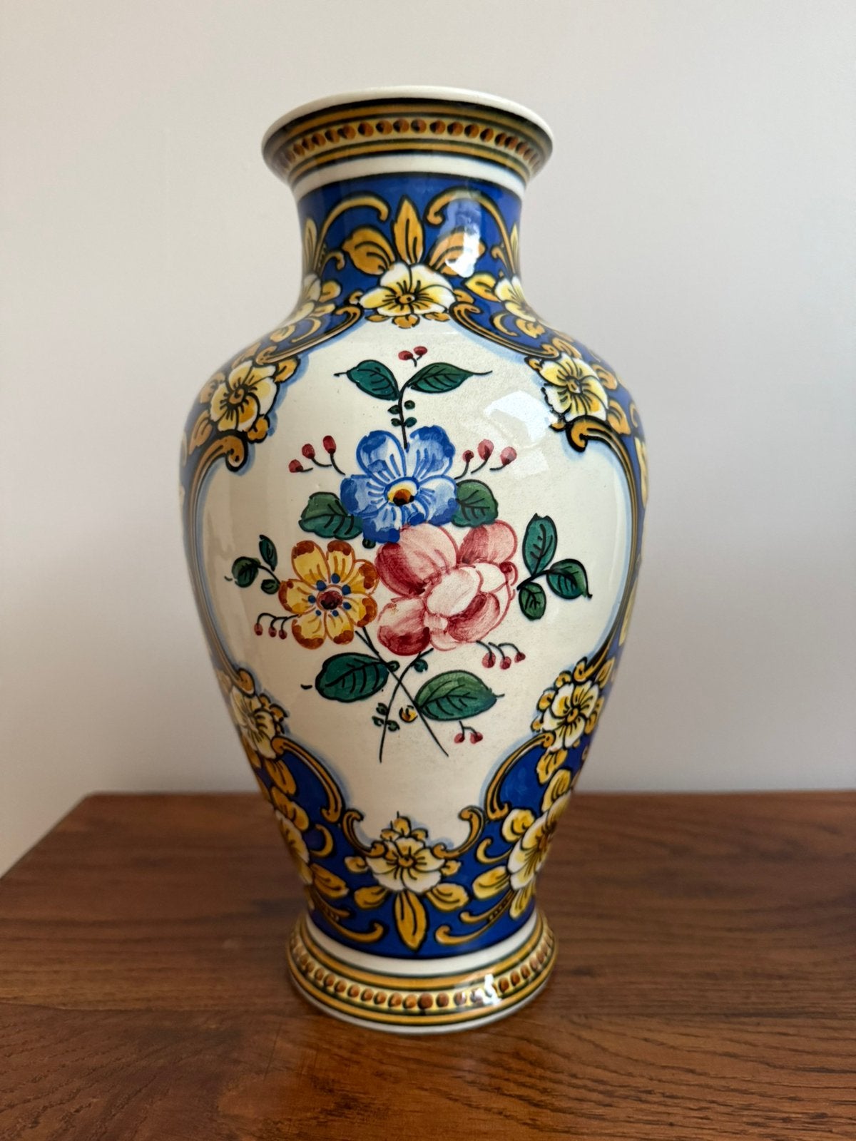 Vintage : vase en céramique portugais, Enlèvement