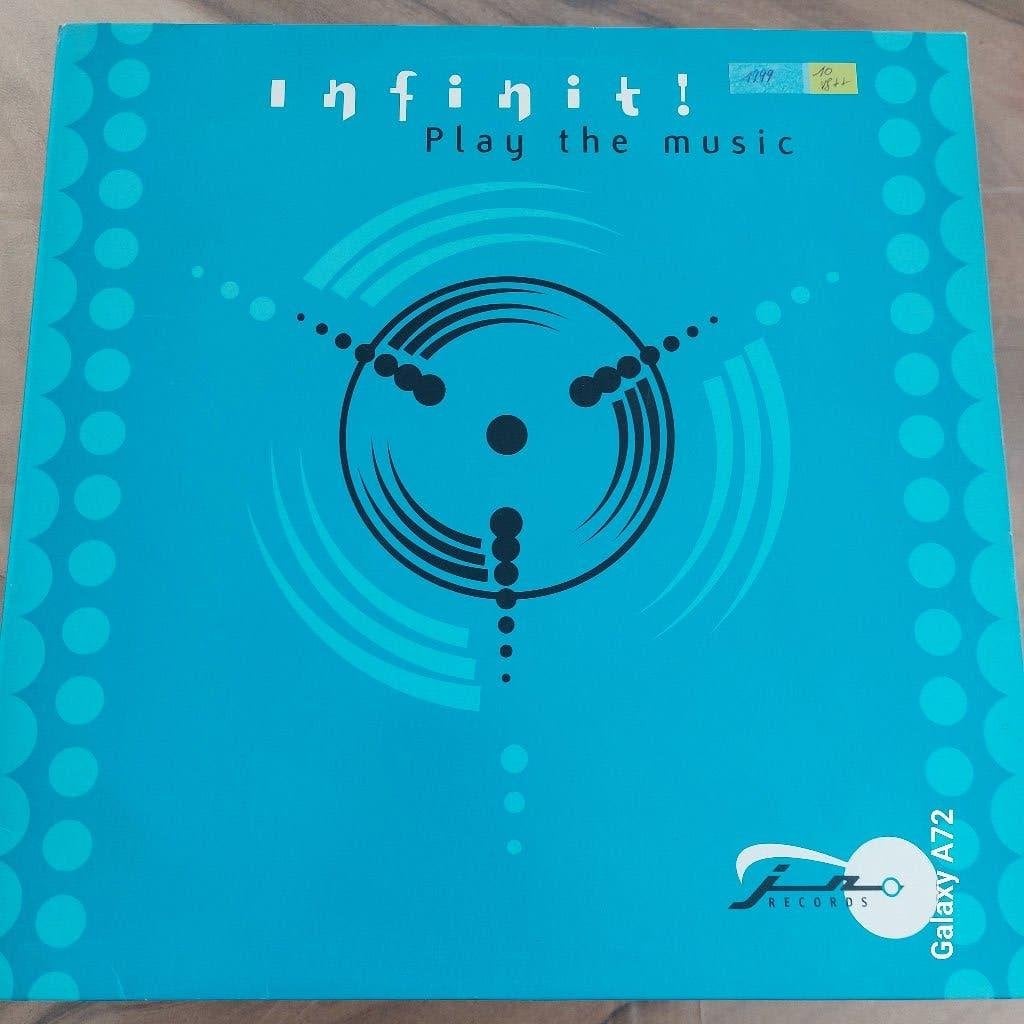 infiinit play the music 12 inch maxi, CD & DVD, Vinyles | Dance & House, 12 pouces, Trance, Enlèvement ou Envoi, Utilisé