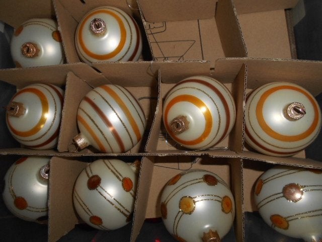 11 mooie glazen kerstballen, Ophalen of Verzenden, Zo goed als nieuw