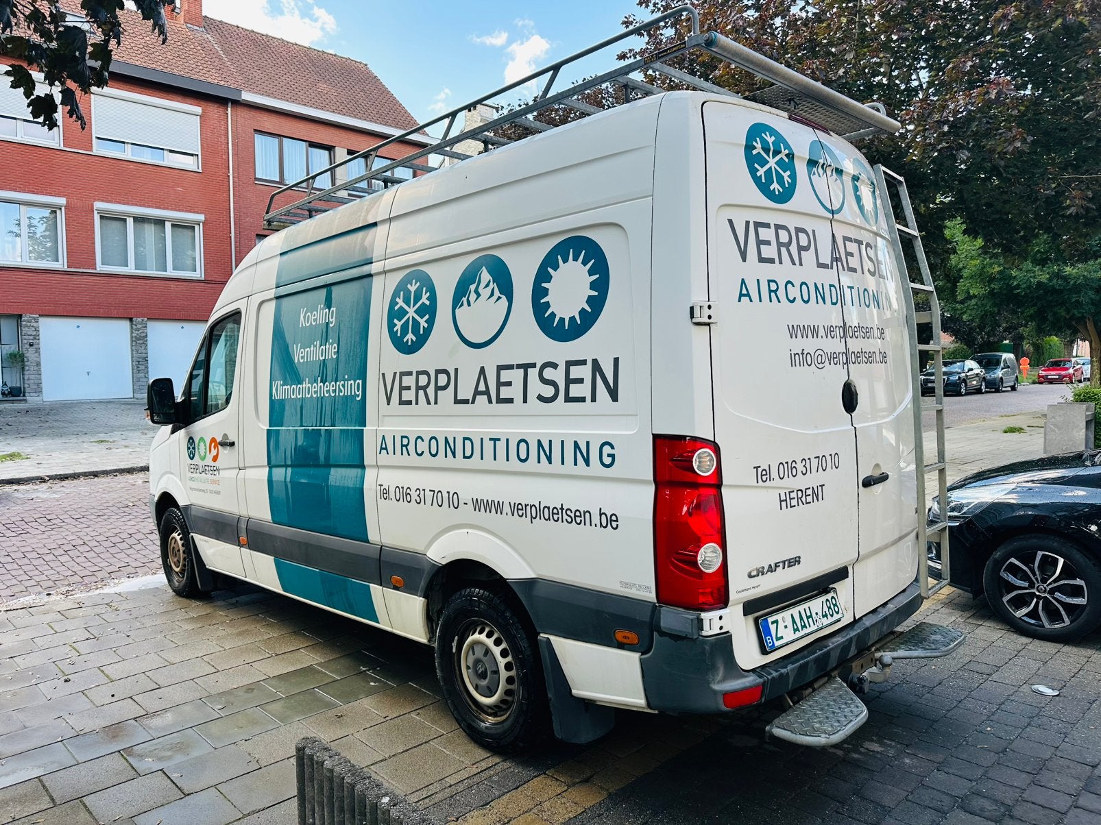 VW CRAFTER 2.0 TDI 130PK 125.000KM AIRCO 6950€, Auto's, 100 kW, Stof, 4 cilinders, Volkswagen