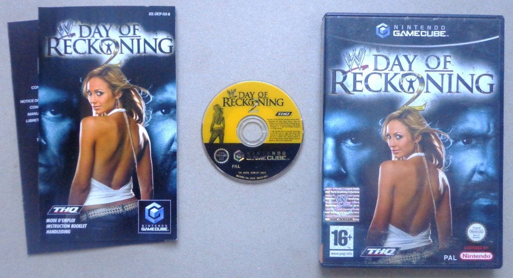 WWE Day of Reckoning 2 voor de Nintendo GameCube Compleet, Games en Spelcomputers, Ophalen of Verzenden, Zo goed als nieuw