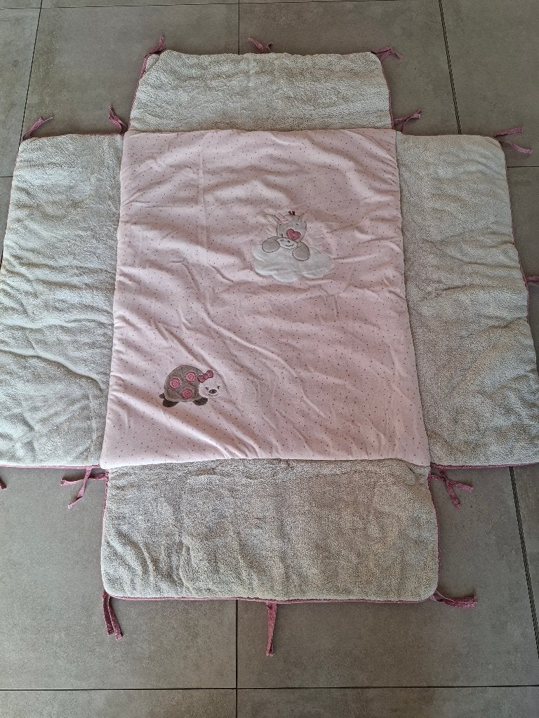 Parkkuip Nattou, Enfants & Bébés, Rose, Comme neuf, Enlèvement, Autres marques