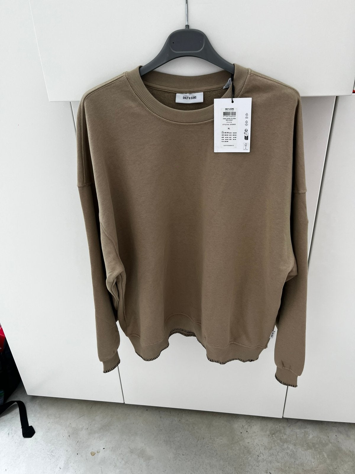 Nouveau pull beige Only & Sons taille XL, Vêtements | Hommes, Pulls & Vestes, Enlèvement ou Envoi, Neuf, Taille 56/58 (XL), Beige