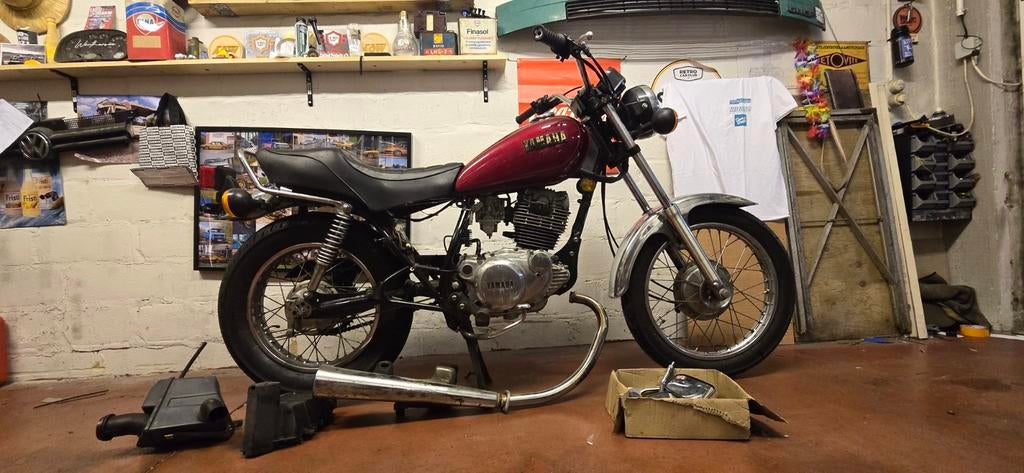 Yamaha sr250 project moto, Motoren, Ophalen