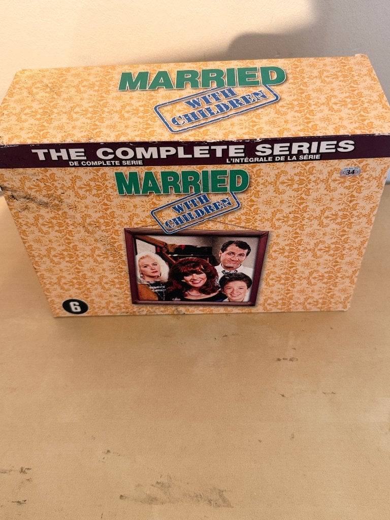 Married... with Children: The Complete Series dvd boxset, Cd's en Dvd's, Ophalen of Verzenden, Zo goed als nieuw, Komedie, Complete serie
