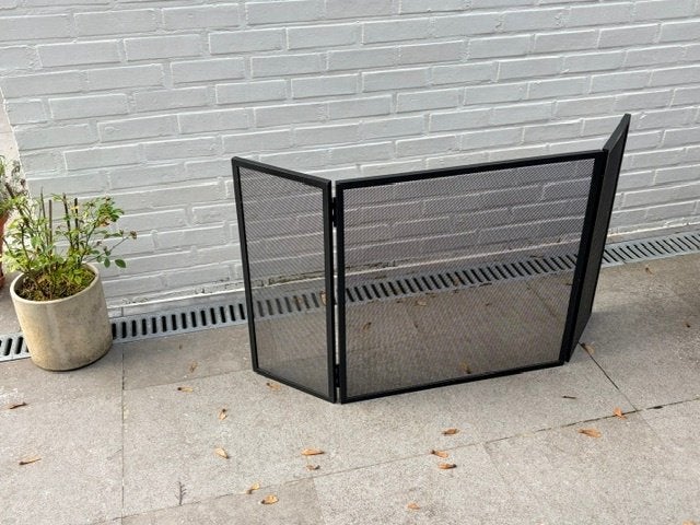 pare feu , grille de feu ouvert, Enlèvement, Comme neuf, Cheminée au bois