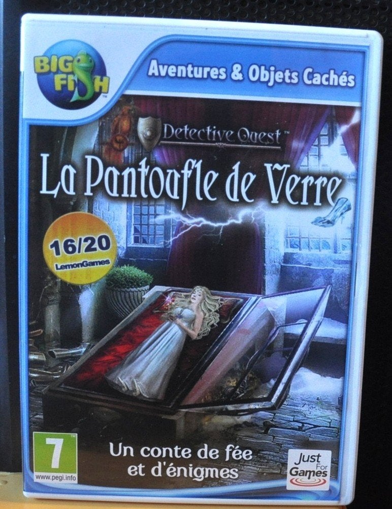 jeu pc dvd big fish la pantoufle de verre, Enlèvement ou Envoi, À partir de 7 ans, Autres genres, Utilisé