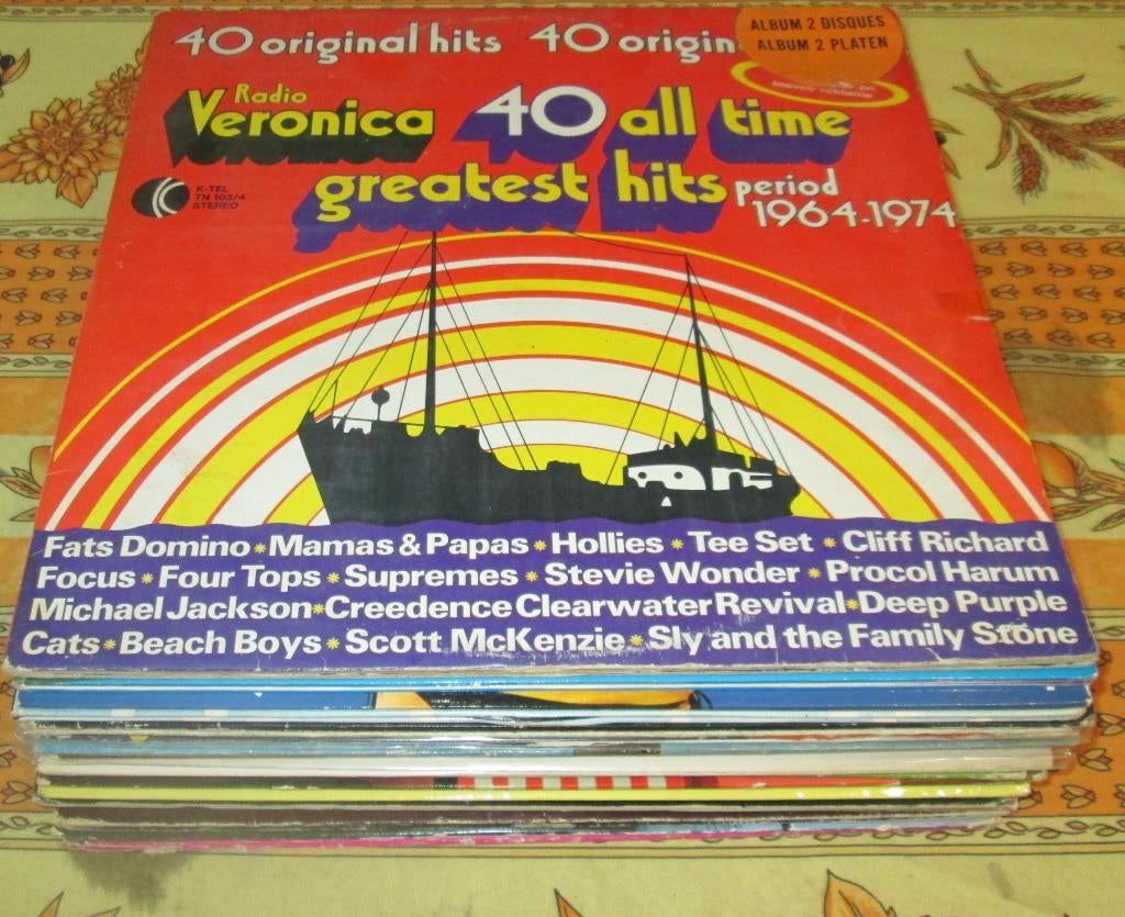 Mooie Partij van 30 LP's Verzamelalbums, Ophalen of Verzenden, Zo goed als nieuw