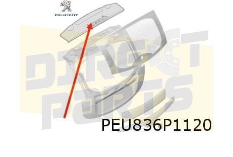 Peugeot ION achterklep spoiler (te spuiten) (10/10-) Origine, -, Nieuw, Ophalen of Verzenden, Achter