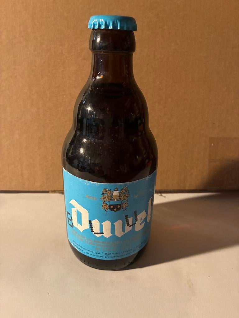 Duvel blauw flesje, Ophalen of Verzenden, Zo goed als nieuw