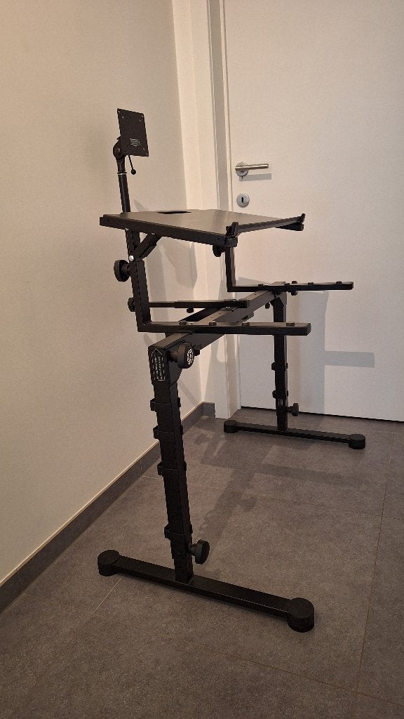 Keyboard stand K&M Omega Pro set, Musique & Instruments, Enlèvement, Utilisé, Pied pour instrument, Clavier ou Synthétiseur