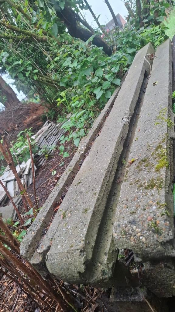 Betonnen omheining, Tuin en Terras, Ophalen