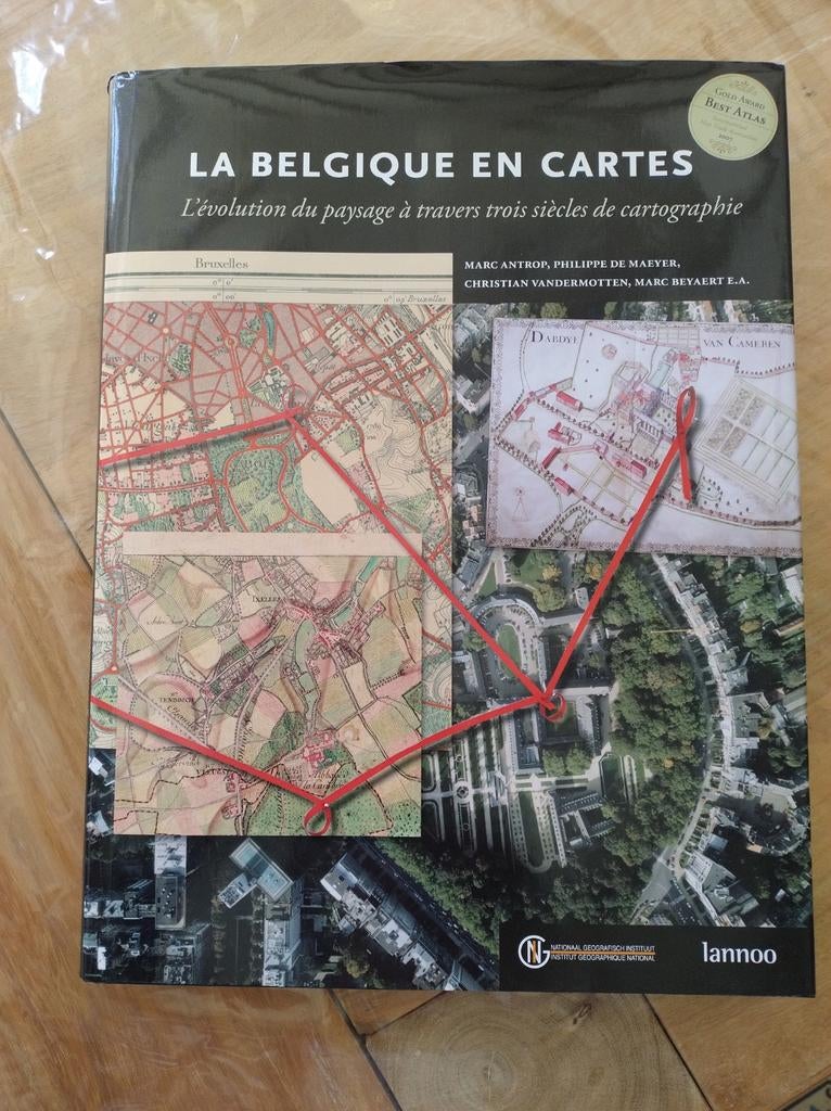 Grand livre cartonné sur la Belgique en cartes, Livres, Enlèvement ou Envoi, Belgique