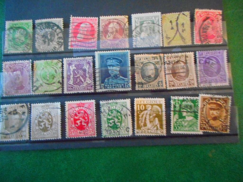 postzegels, Postzegels en Munten, Frankeerzegel, Ophalen of Verzenden, Zonder envelop, Gestempeld