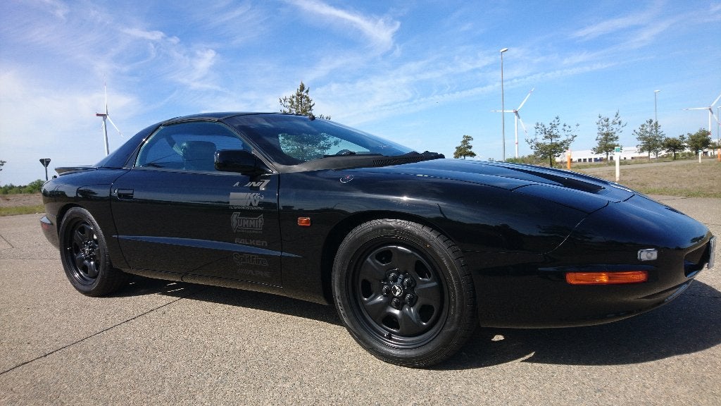 Pontiac Firebird 3.4 automaat full option in zgst. 99500kms., Cuir, Achat, Noir, 2 portes