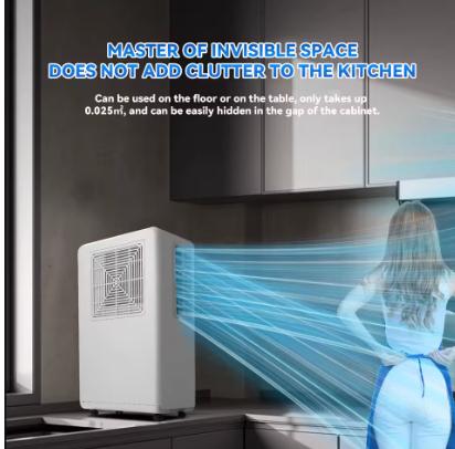 Climatiseur mobile sans tuyau - Refroidit jusqu'à 16 C, Enlèvement ou Envoi, Neuf, Climatiseur mobile, Télécommande