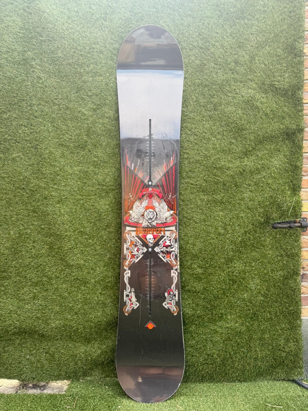 Burton the White Collection 50 pro snowboard, Sport en Fitness, Ophalen, Gebruikt, Board